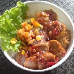 Bakso Setan Rice Bowl