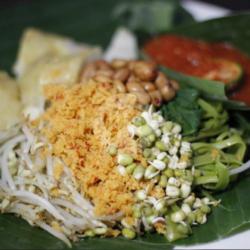 Plecing Kangkung Bumbu Tomat Tanpa Lontong