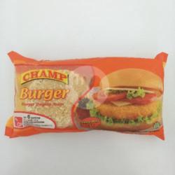 Champ Crispy Ayam Burger 315gr / 6 Potong