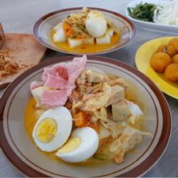 Lontong Sayur Nangka Padang   Telur