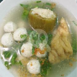 Bakso Ikan   Nasi