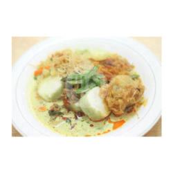 Lontong Sayur   Pergedel