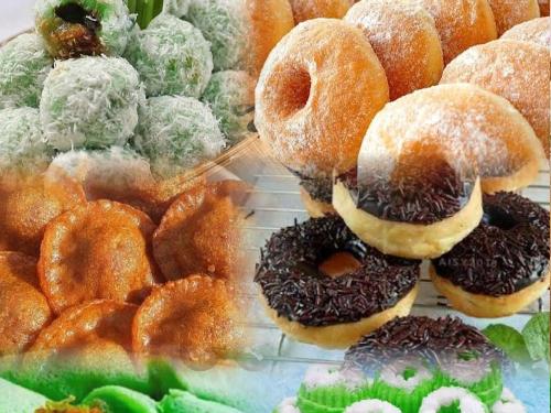 Gorengan Dan Kue Basah Samping Gilingan Kacang, Pasar Impres Pademangan Barat