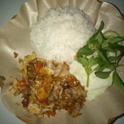 Ayam Goreng Geprek   Nasi