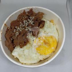 Nasi Beef Bulgogi  Telur