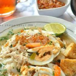 Soto Banjar   Nasi / Ketupat