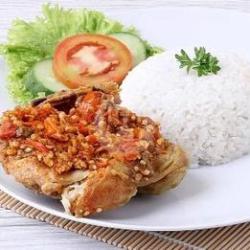 Paket Ayam Penyet (paha Bawah)