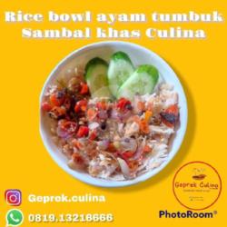 Rice Bowl Ayam Saos Thailand