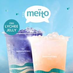 Sakura Lemonade & Murasaki Lemonade Free Lychee Jelly