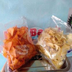 Snack Kripik Singkong Pedes Dan Original