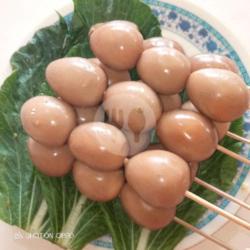 Sate Telor Puyuh Bumbu Kecap