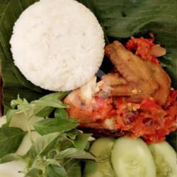 Ayam Sambal Penyet   Nasi