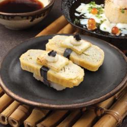 Aburi Tamago Cheese Sushi (2 Pcs)