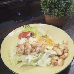 Caesar Salad With Grilled Prawn