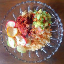 Nasi Samin Ayam Sambal Merah