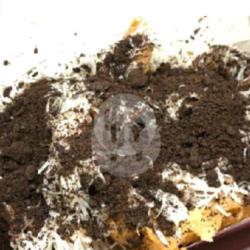 Pisang Keju Toping Oreo