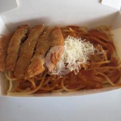 Spageti Chicken Katsu