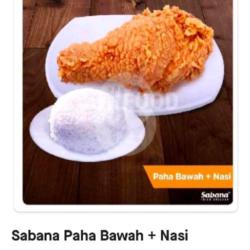 Sabana Paha Bawah  Nasi