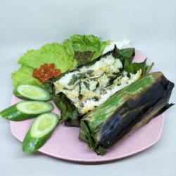 Nasi Bakar Jambal Balado Pete