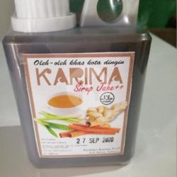 Sirup Jahe Karima