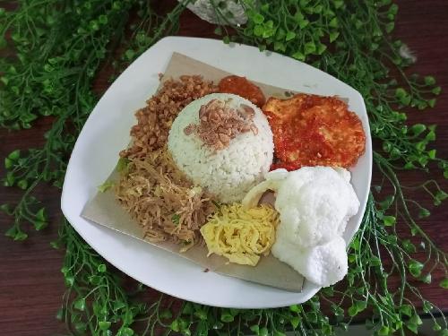 Nasi Uduk dan Nasi Kuning Betawi Bang Bari, Banyuanyar, Banjarsari,
