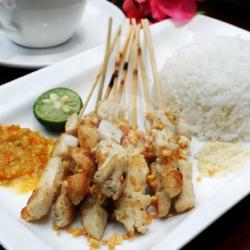 Nasi Sate Asin