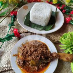 Rendang Ayam Kampung Nasi