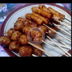 Paket Murah Meriah Sate Bakso Dan Sosis Bakar