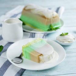 Kelapa Pandan Pudding Log