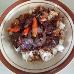 Nasi Brongkos Daging Sapi