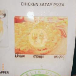 Chicken Satay Pizza Small