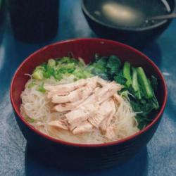 Bihun Ayam Kampung Pangsit