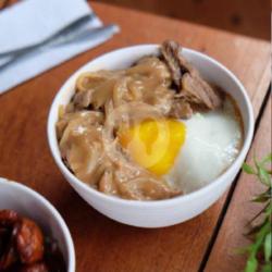 Nasi Ayam Saus Mushroom