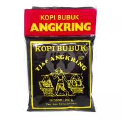 Kopi Hitam Bubuk Angkring Toko Podjok Asli Solo 200gr