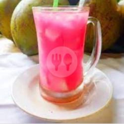 Es Kelapa Muda Sirup Coco Pandan