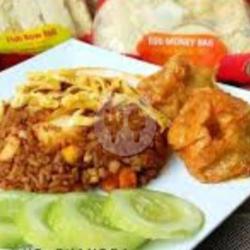 Nasi Goreng Fish Row Roll