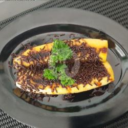 Pisang Bakar Coklat