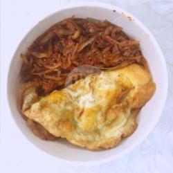 Nasi Sambel Teri Medan   Telur Dadar