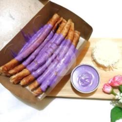 Keju Aroma Topping Taro Isi 8pcs