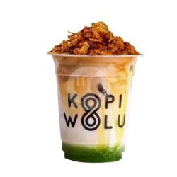 Kopi Susu Pandan   Caramel Crisp