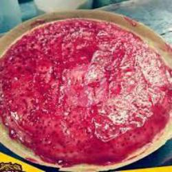 Martabak Strawberry   Susu