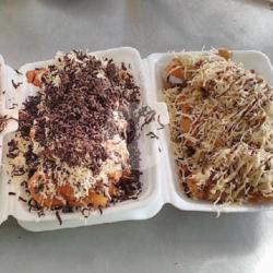 Pisang Coklat Meses   Keju