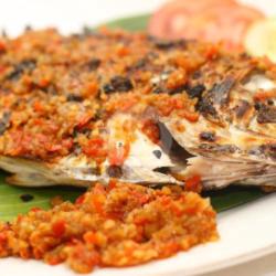 Ikan Kwe / Bawal Bakar Rica Rica(regular)