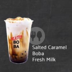 Salt Caramel Boba Fresh Milk