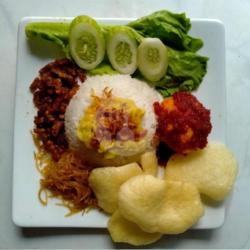 Nasi Uduk Dadar/balado