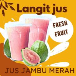 Jus Jambu Merah Cup 16 Oz