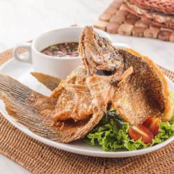 Ikan Gurame Goreng Kipas