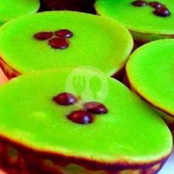 Kue Lumpur Pandan (mud Cake Pandan)