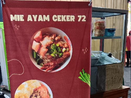 Mie Ayam Ceker 72, Jl Psr Kecapi No 9 Jatiwarna