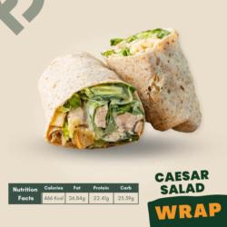 Caesar Salad Wrap (466 Kcal)